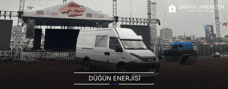 Şarköy Düğün Jeneratör Kiralama Firmaları